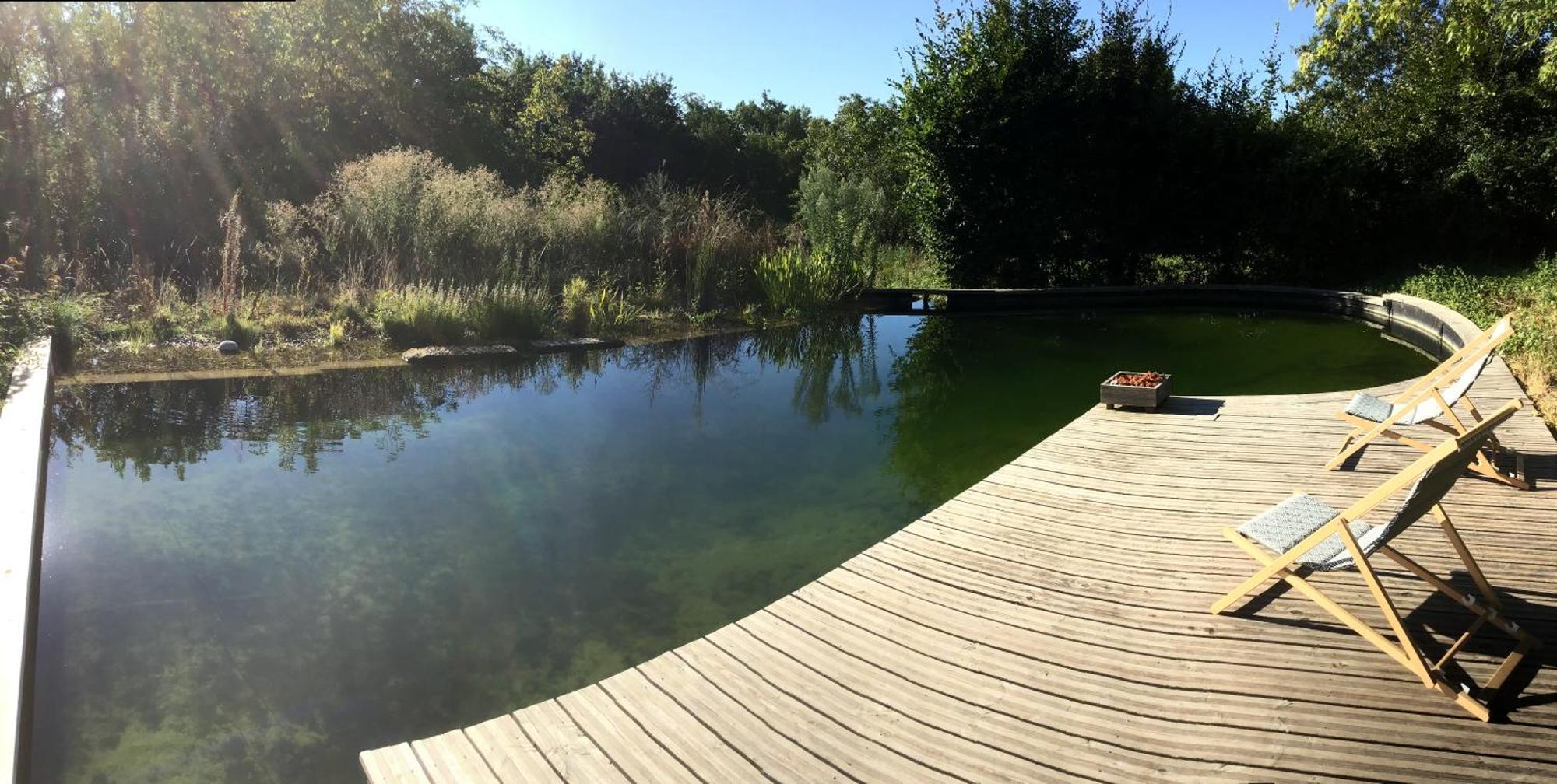 Ecolieu Le Chant Du Temps Bed & Breakfast Saint-Usuge Bagian luar foto